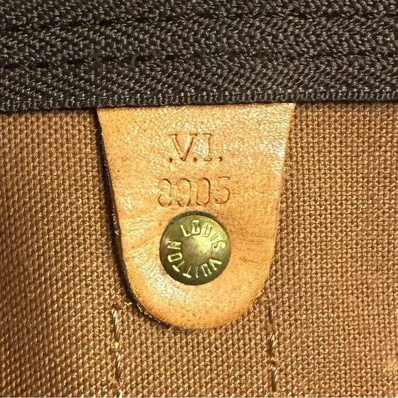 🟥 SOLD! Louis Vuitton Keepall 60 Bandouliere Monogram Duffle Bag Travel Luggage - Picture 10 of 17